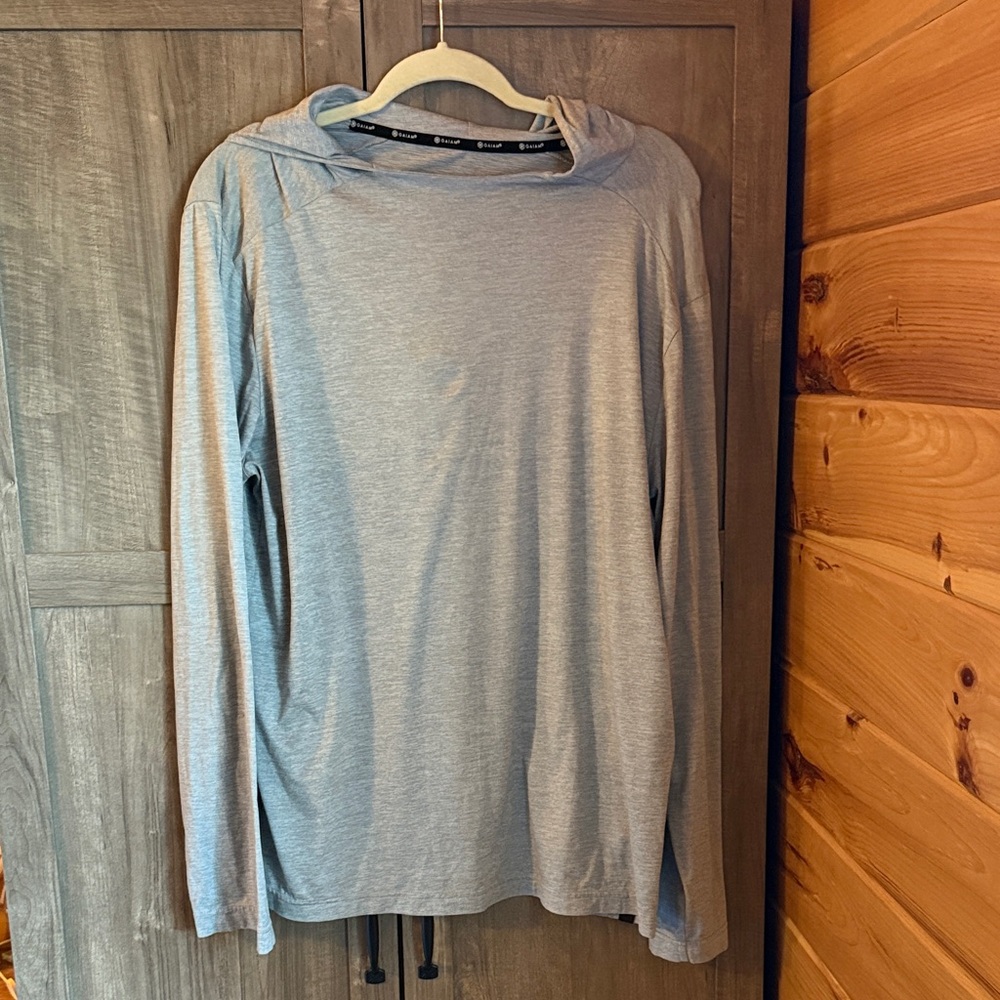 GAIAM Womens Light Gray Hoodie